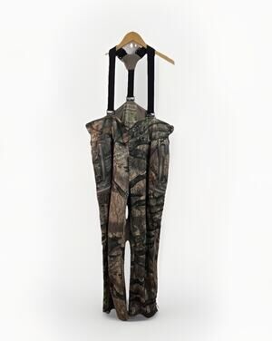 Russell Outdoors L4 Gale Soft Shell Pants Suspenders Mossy Oak XL CAMO R4477